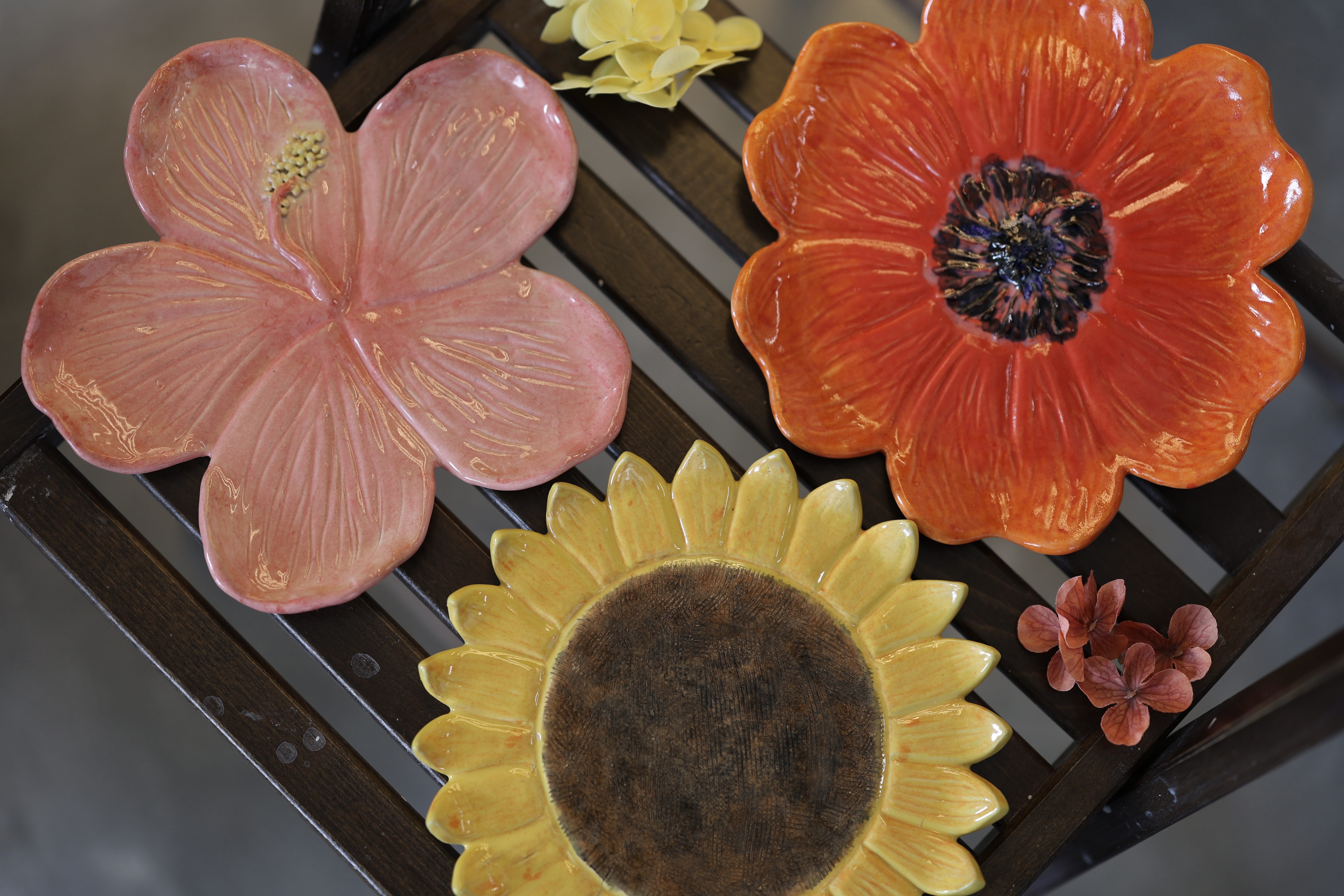 Тарелка Цветок фото 4